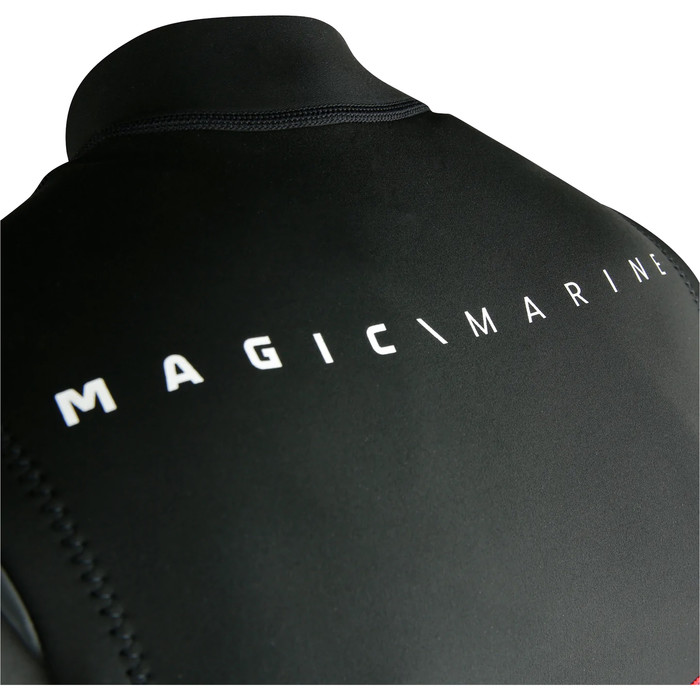 2022 Magic Marine Hommes Elite 4/3mm GBS Double Front Zip Combinaison Noprne MM011003 - Black